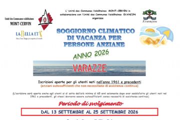 Soggiorno Climatico di vacanza per persone anziane